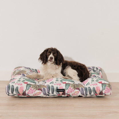 Komfort-Hundebett – 100% Baumwolle, ergonomische Polsterung