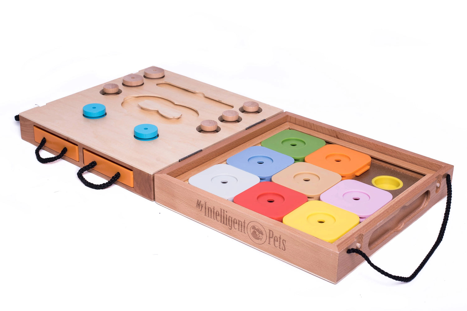 Travel Dog Intelligenzspiel für Hunde | 2-in-1 Spiel