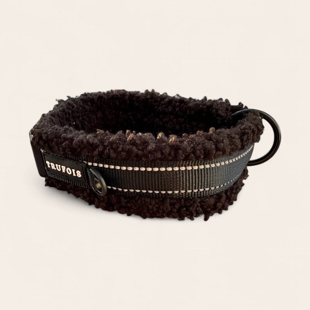 FLUFFY Teddy Halsband – extra weich &amp; verstellbar