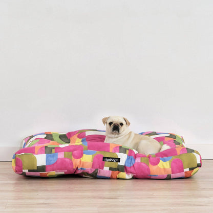 Anti - Flecken Premium Hundebett – wasserabweisend - Pfotenlieblinge