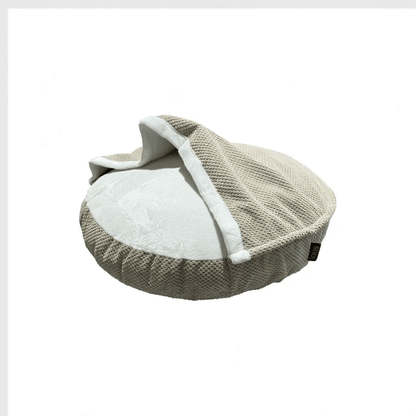 Kuscheliges Hundebett: Anti-Stress mit abnehmbarer Kuscheldecke