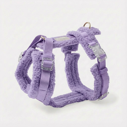 Hundegeschirr-Set Teddy Violett inkl. Leine