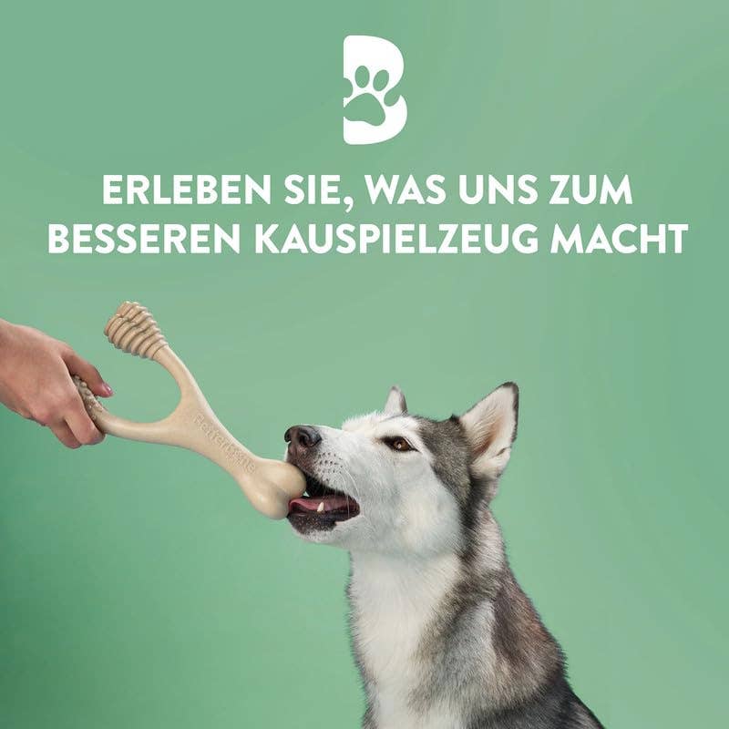 BetterBone Hunde Kauspielzeug Kauknochen - Small Medium Beef - Pfotenlieblinge