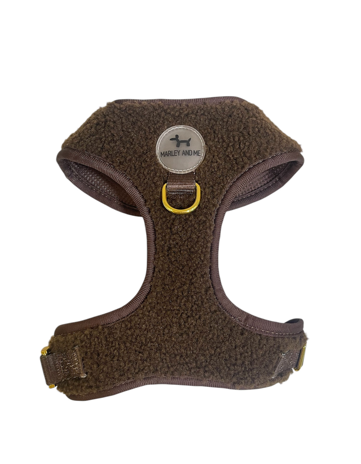 Teddy Hundegeschirr Coffee – weich &amp; verstellbar