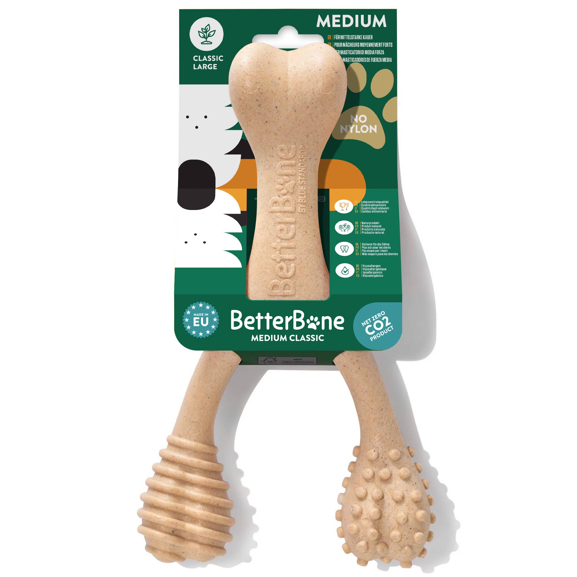 BetterBone Kauspielzeug Kauknochen - Large Medium Classic - Pfotenlieblinge