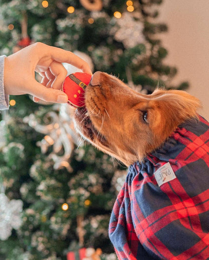 Weihnachtsmakronen "Santas Bauch" - Geschenkbox