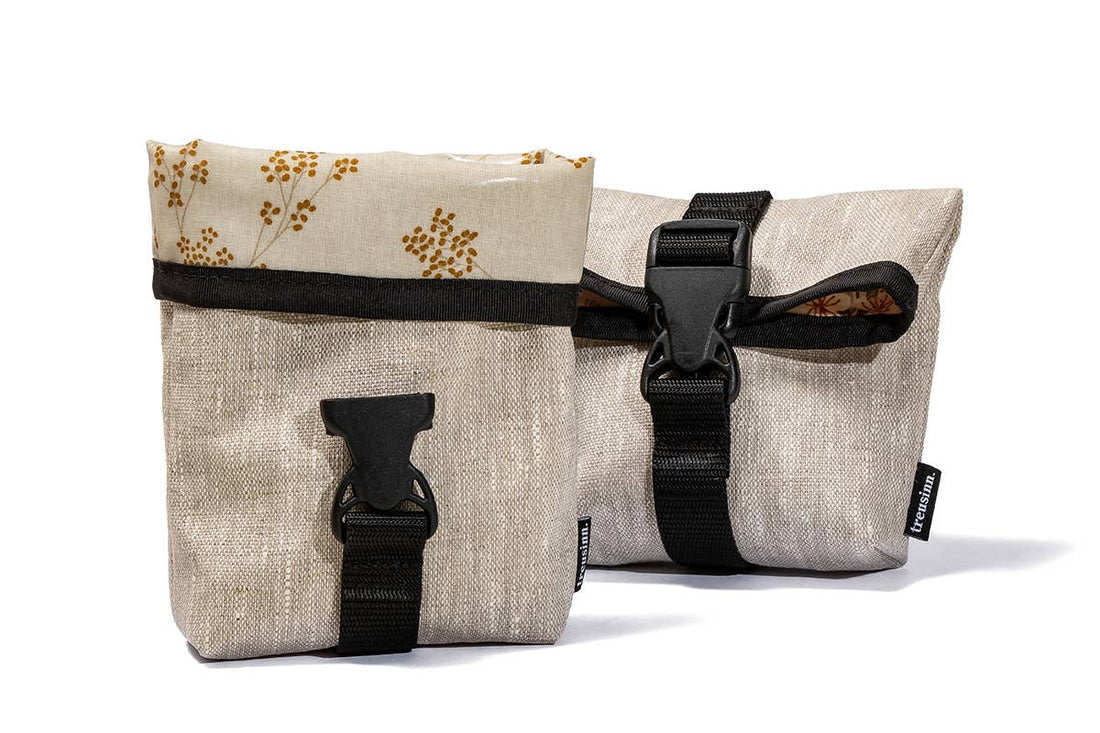 Leckerlitasche GOODY Leinen Flowers