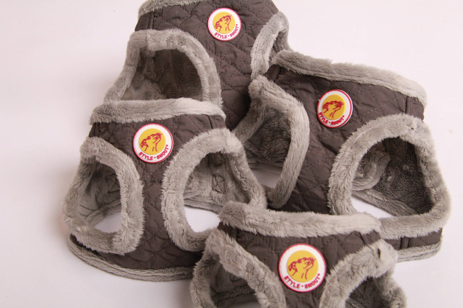 Hundegeschirr - Welpen, kleine Hunde - Soft&amp;Style - Grey