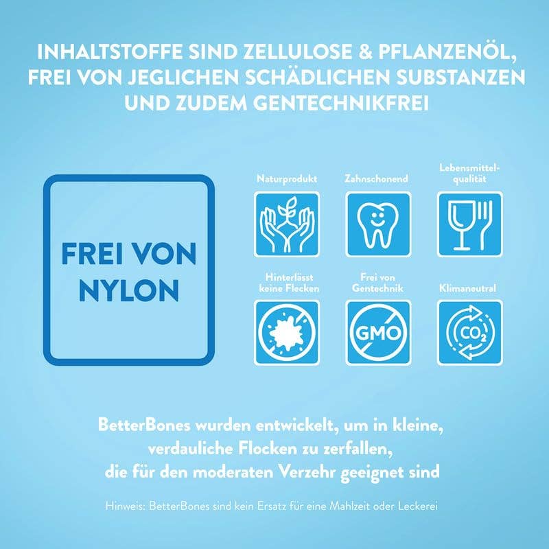 BetterBone Hunde Kauspielzeug Kauknochen - Mini Soft Beef - Pfotenlieblinge