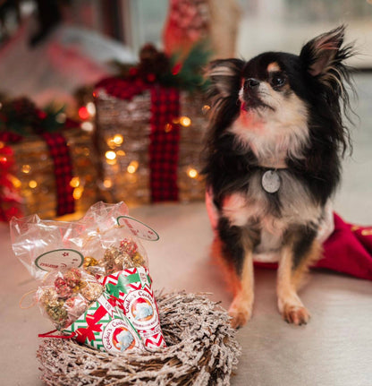 Weihnachtskugeln - Chicken &amp; Tuna - Natürliche Leckerlis für Hunde