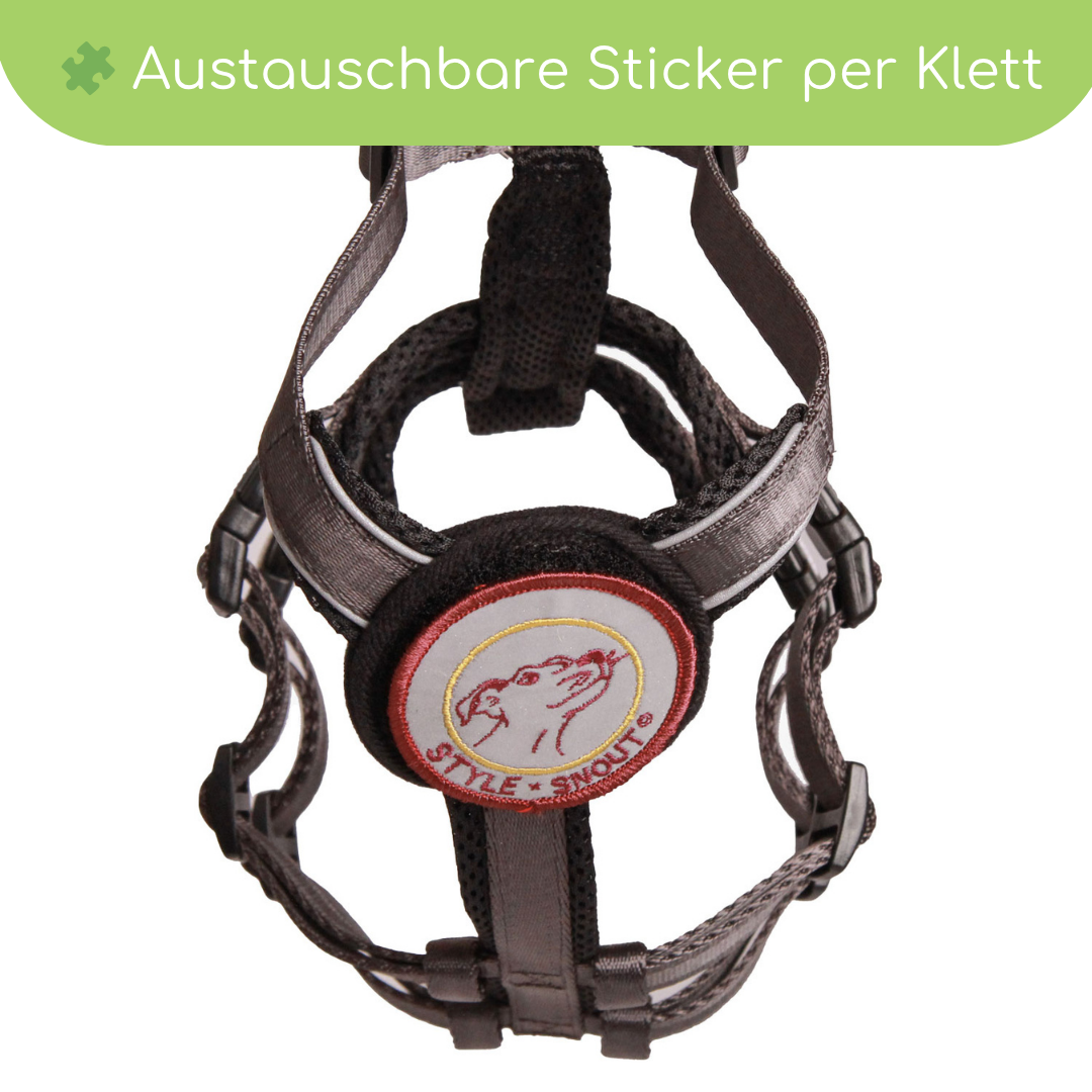 StyleSnout® Patch&amp;Safe Sicherheitsgeschirr – ausbruchsicher &amp; gepolstert