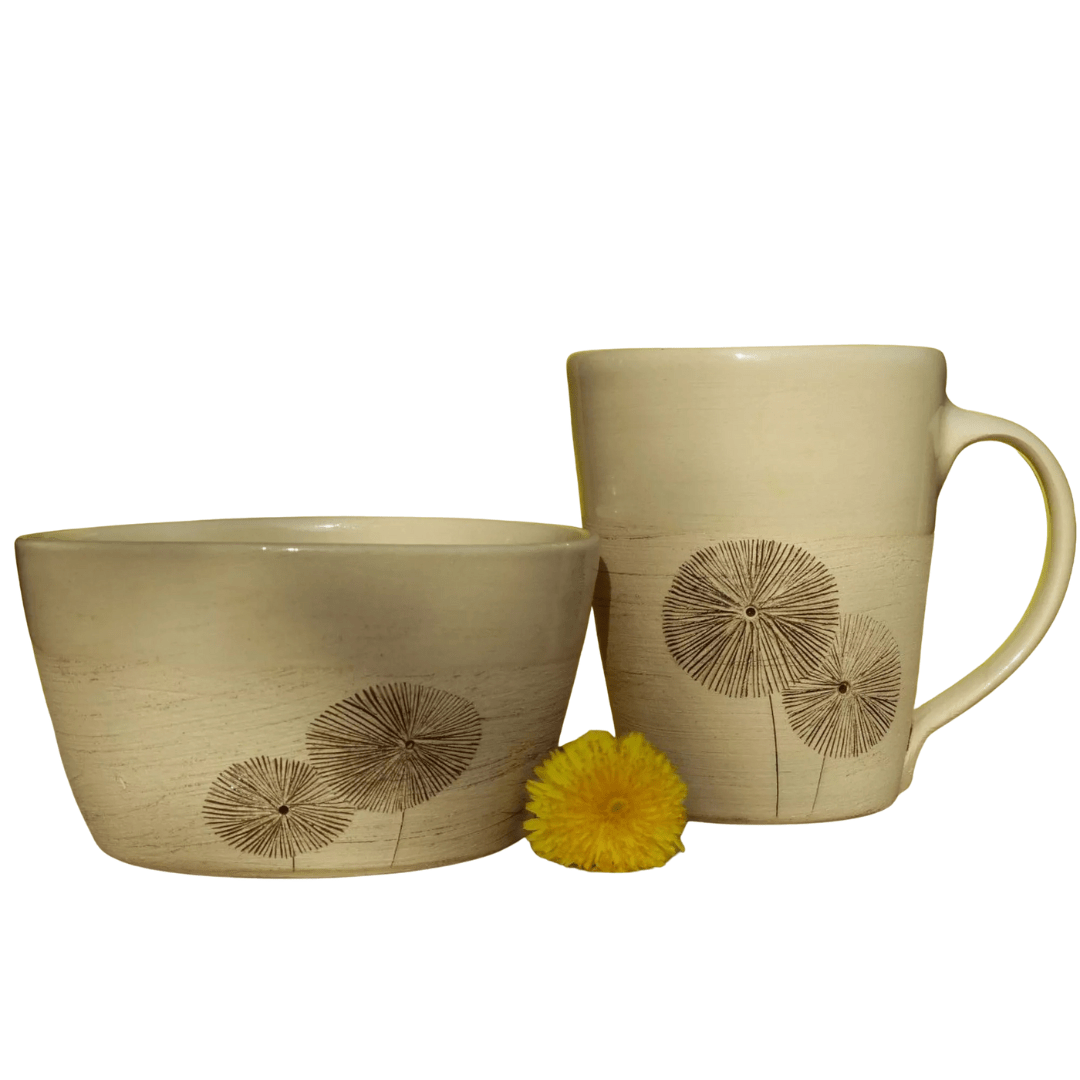 Genuss im Duett – Geschenkset für Hund &amp; Lieblingsmensch Pusteblume - Pfotenlieblinge