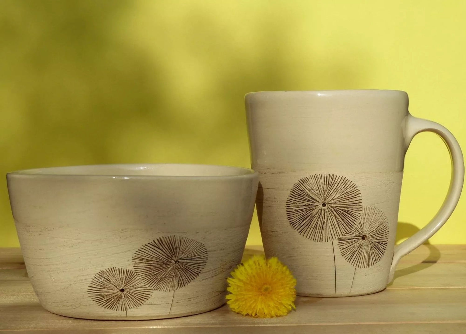 Genuss im Duett – Geschenkset für Hund &amp; Lieblingsmensch Pusteblume - Pfotenlieblinge