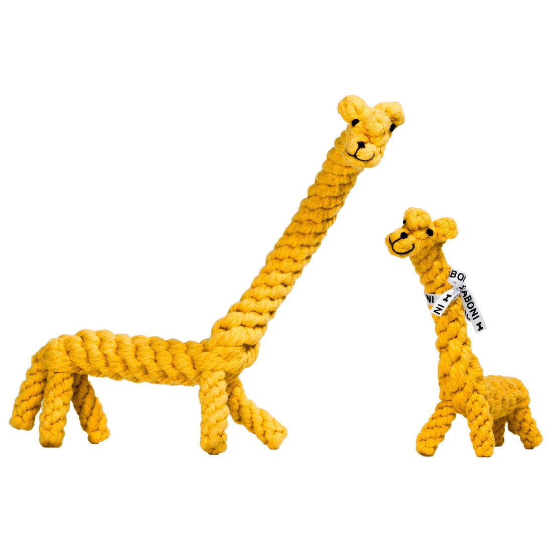 Greta Giraffe – Handgemachtes Hundespielzeug aus Baumwolle - Pfotenlieblinge