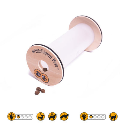 Intelligenzspielzeug-Set „Glücksrad, Piano &amp; Happy Roll“ – 3 Level für schlaue Hunde