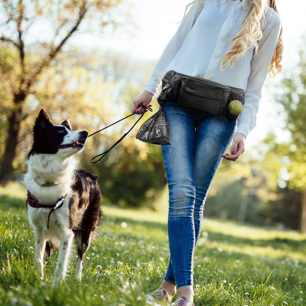 HUND IST KÖNIG® – Bauchtasche &amp; Futterbeutel in einem - Pfotenlieblinge