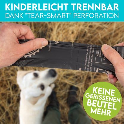 HUND IST KÖNIG® Hundekotbeutel 100% kompostierbar [270 Stk.} - Pfotenlieblinge