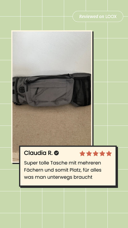 HUND IST KÖNIG® – Bauchtasche &amp; Futterbeutel in einem