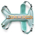 Hundegeschirr – Mint/Orange – Kollektion Très Chic von Hey Lana - Pfotenlieblinge