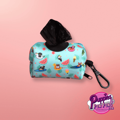 Kotbeutelhalter - Summer Pawl Pawty - Pfotenlieblinge