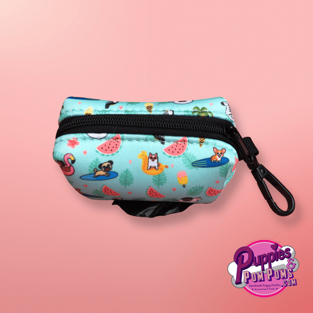 Kotbeutelhalter - Summer Pawl Pawty - Pfotenlieblinge