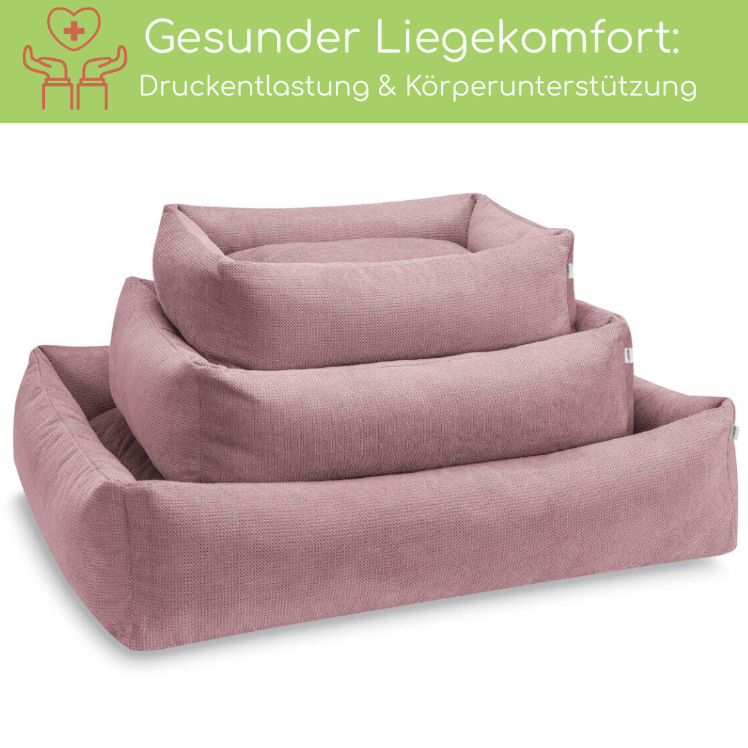 LABONI CLASSIC Hundebett TUDOR – Hochwertiges, pflegeleichtes Designer - Hundebett - Pfotenlieblinge