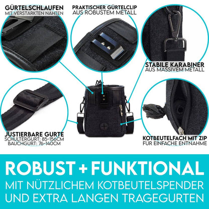 Leckerlibeutel für Hunde – Stylisch, praktisch &amp; immer alles griffbereit - Pfotenlieblinge