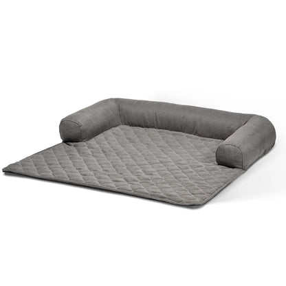 Lous handgefertigter Sofaschutz Sofadecke mit Rand