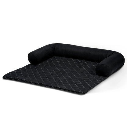 Lous handgefertigter Sofaschutz Sofadecke mit Rand