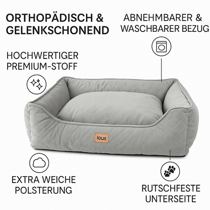 Lous Orthopädisches Hundebett – Premium Hundekissen