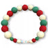 Pompon - Halsband „Christmas Edition“ – handgefertigt & festlich - Pfotenlieblinge