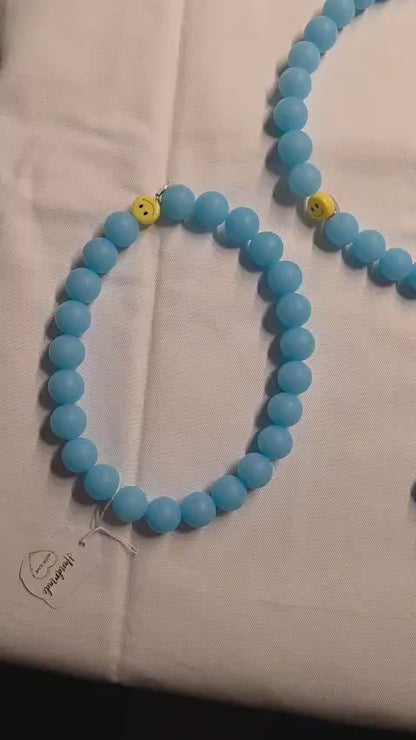 „Ocean Blue“ Leuchtkette – Stilvoll sichtbar bei jedem Spaziergang
