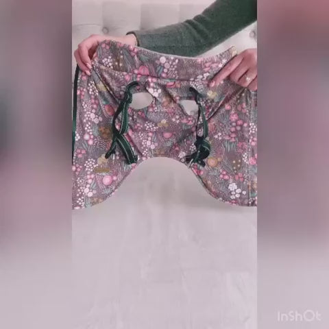 Jacke mit Geschirr - Zauberwald