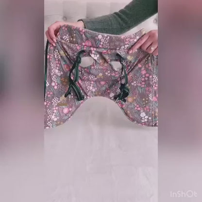 Jacke mit Geschirr - Zauberwald