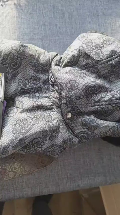 Elegante Premium-Hundejacke – Warm gefüttert mit Samtkragen - Schwarz