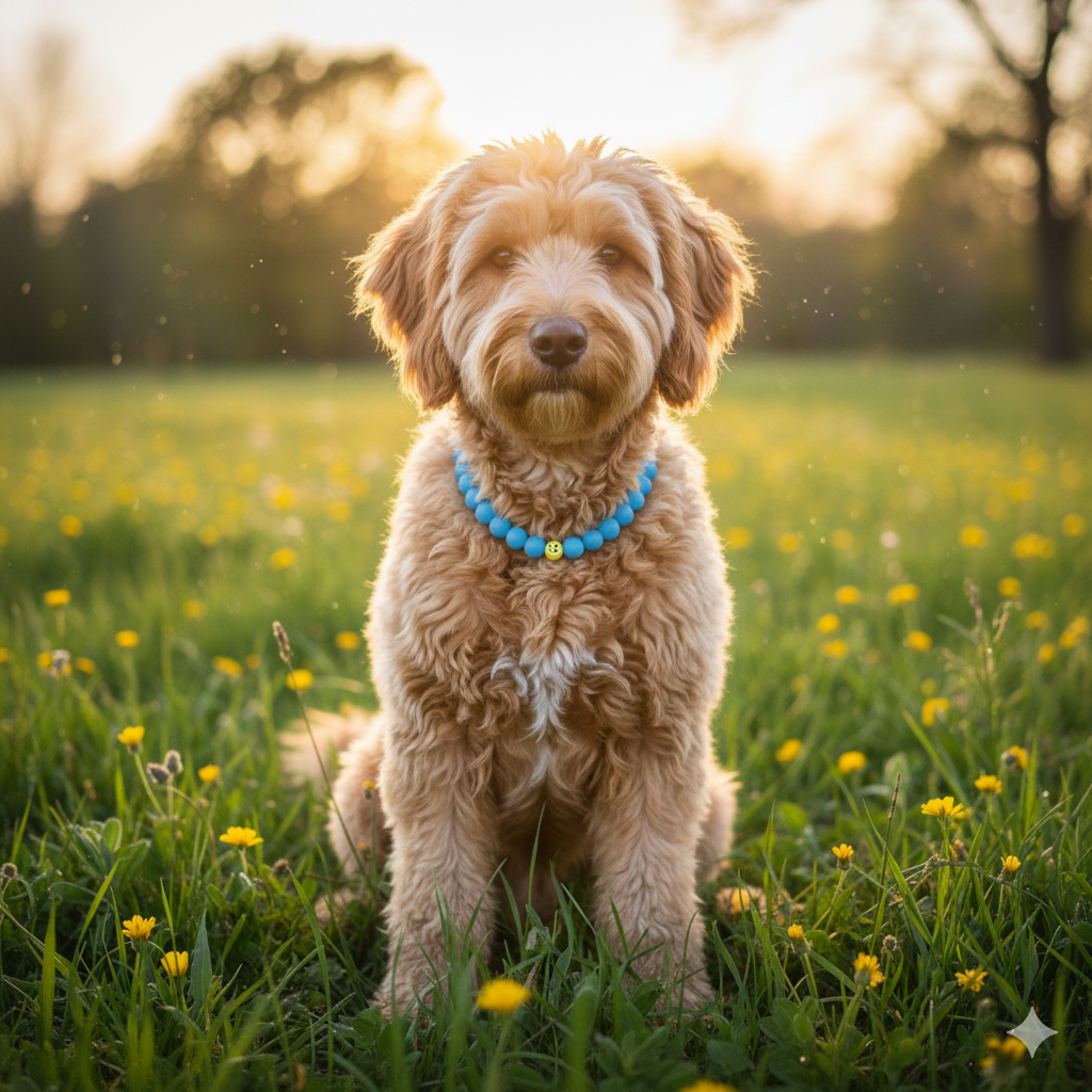 „Ocean Blue“ Leuchtkette – Stilvoll sichtbar bei jedem Spaziergang