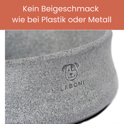 ROCKY Naturstein-Napf – selbstkühlend, stilvoll &amp; massiv