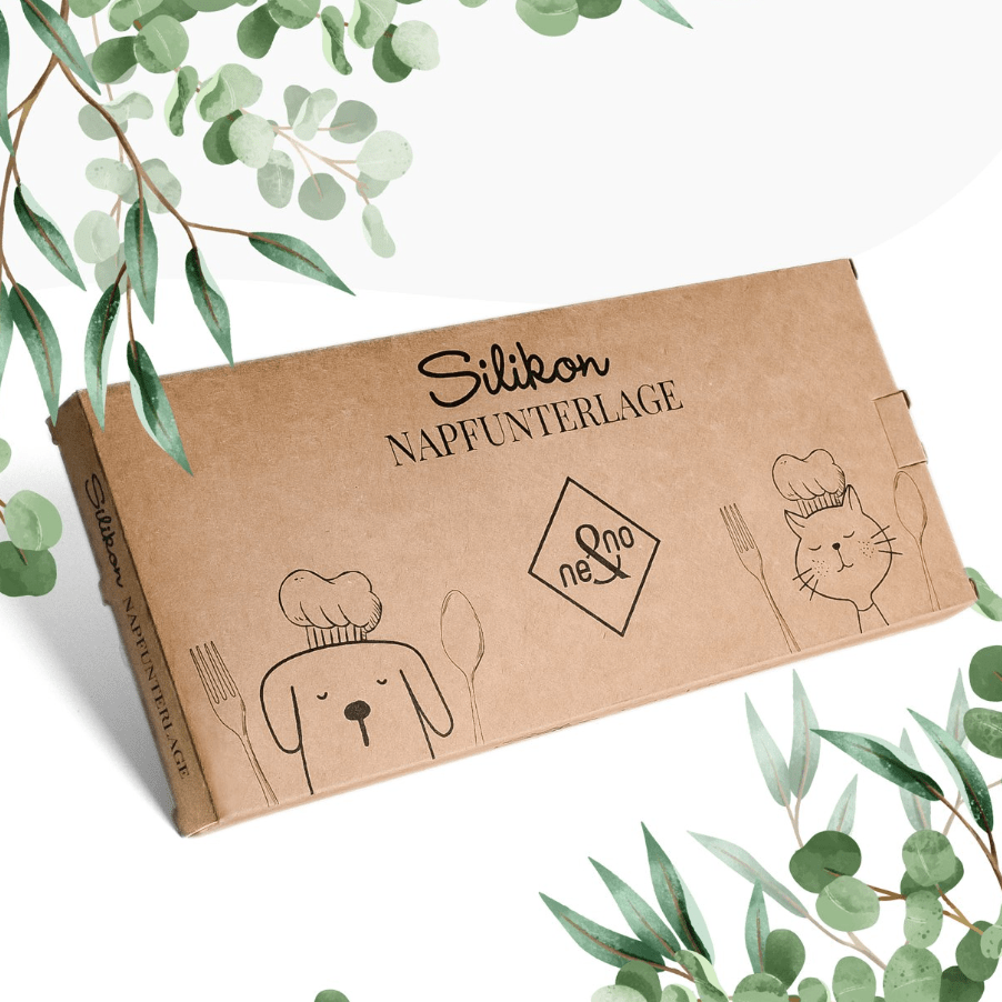 Silikon - Napfunterlage – rutschfest, pflegeleicht &amp; robust - Pfotenlieblinge